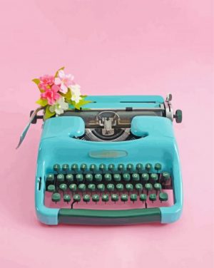 Manual Typewriter paint by numbers