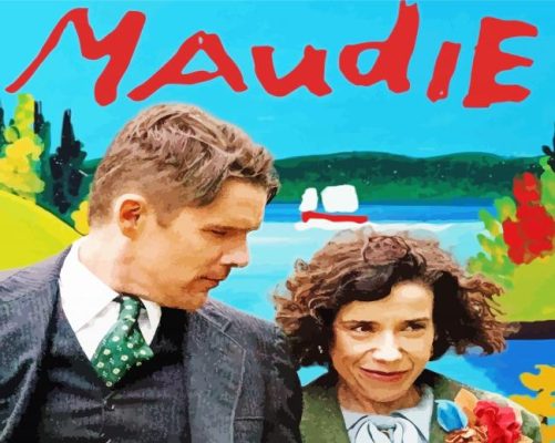 Maudie Movie Poster paint by numbers