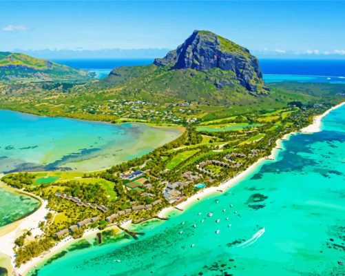Mauritius paint by number