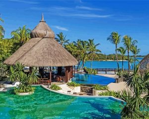 Mauritius Summer Vibes paint by number