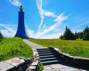 Mt Greylock in Massachusetts Landscape paint by numbers