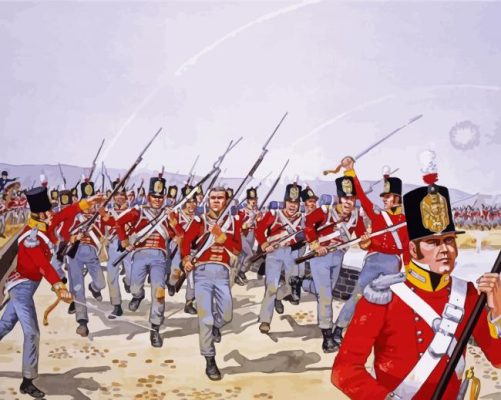 Napoleonic War Paint by numbers