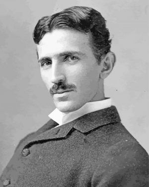 Nikola Tesla Paint by numbers