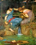 John William Waterhouse head of Orpheus Paint By Numbers