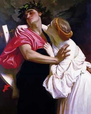 Orpheus And Eurydice Fredric Leighton paint by numbers