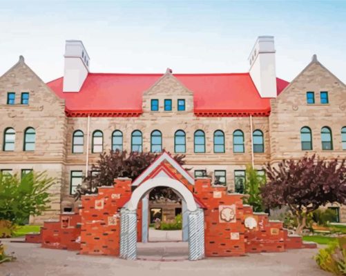 Paris Gibsin Square Museum Of Art Great Falls paint by number