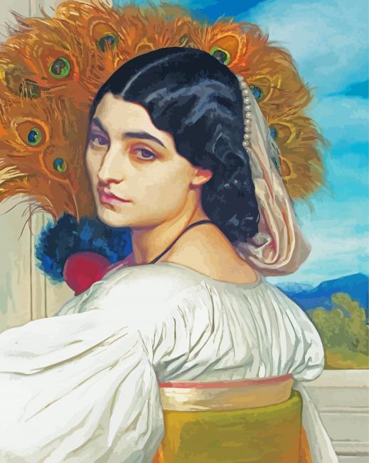 Pavonia paint by numbers