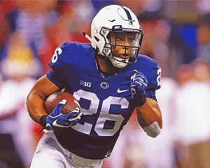 Penn State Nittany Lions football paint by numbers