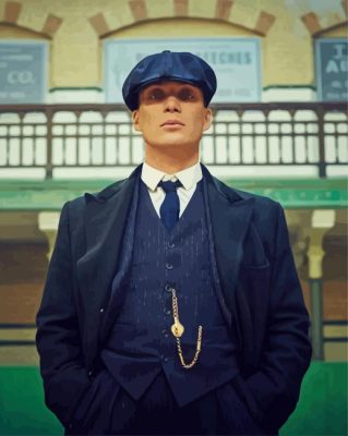 Peaky Blinders Cillian Murphy paint by number