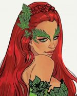 Poison Ivy paint by numbers