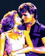Pop Art Dirty Dancing Paint by numbers