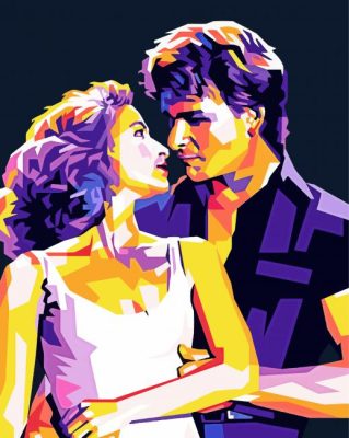Pop Art Dirty Dancing Paint by numbers