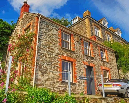 Port Isaac paint by numbers