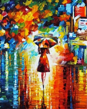 Rain Princess paint by numbers