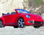 Red Vw Beetle Convertible paint by numbers