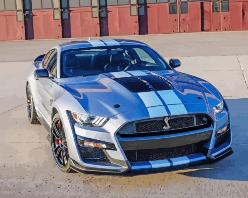 Shelby Mustang Paint by numbers