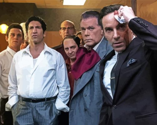 The Sopranos movie paint by number