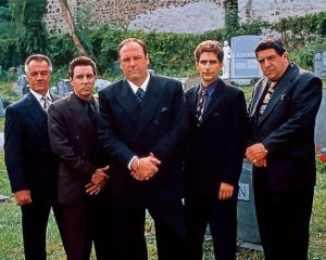 The Sopranos Characters paint by number