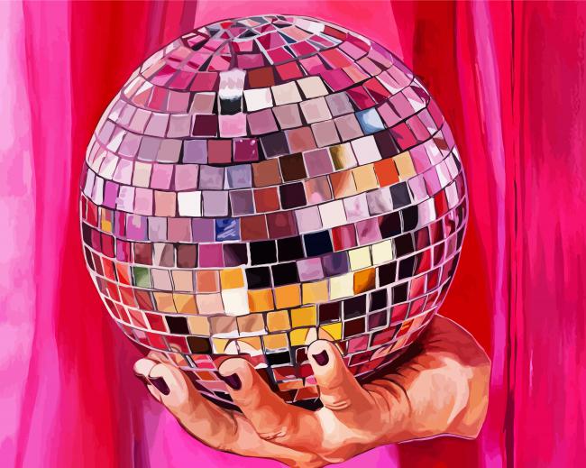 The Disco Ball paint by numbers