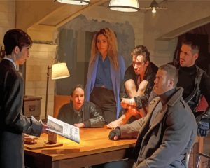 The Umbrella Academy TV Serie paint by numbers