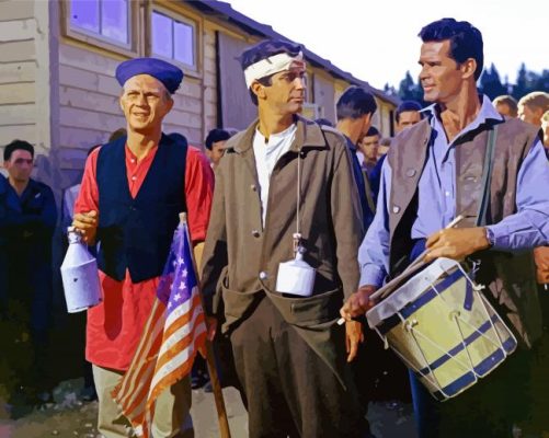 The great escape characters paint by number