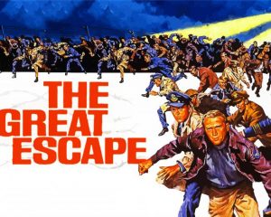 The great escape poster paint by numbers