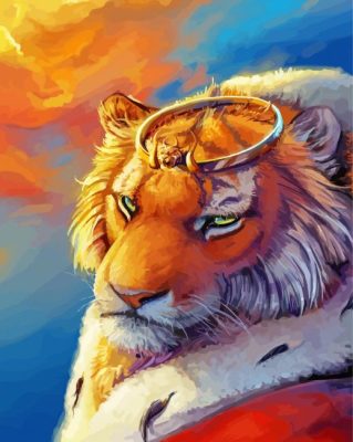 Tiger King art paint by numbers