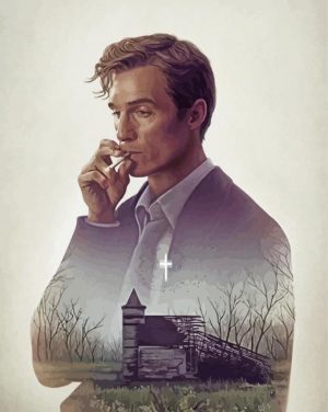 True Detective paint by numbers