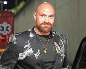 The Professional Boxer Tyson Fury Paint By Number
