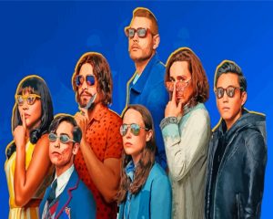Umbrella Academy Characters Paint by numbers