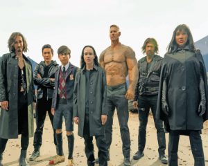 Umbrella Academy TV Serie paint by numbers