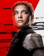 Yelena Belova Character paint by numbers