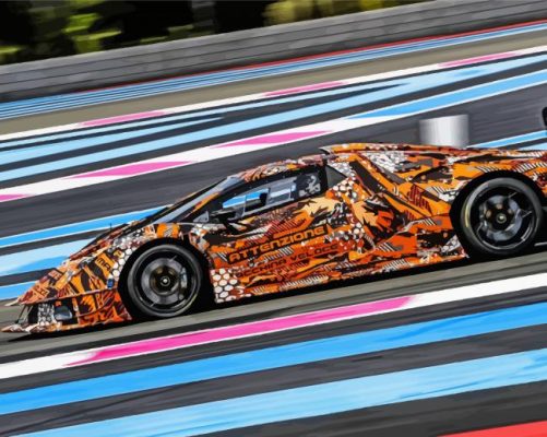 Aesthetic DDE Tire Slayer Paint by numbers