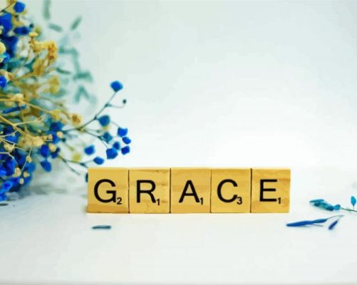 Aesthetic Grace paint by numbers