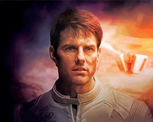 Aesthetic Tom Cruise Paint by numbers