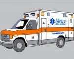Aesthetic Ambulance Paint by numbers