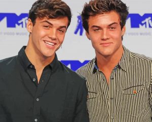 Aesthetic Dolan Twins Paint by numbers