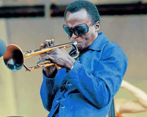 Aesthetic Miles Davis Paint by numbers