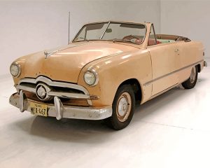 Beige 1949 Ford Car paint by number