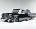 1955 Chevy Bel Air paint by numbers