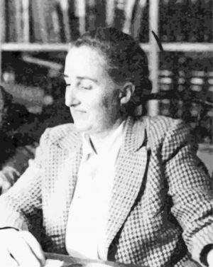 black and white Katharine Sergeant Angell White writer paint by numbers