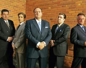 The Sopranos Characters paint by number