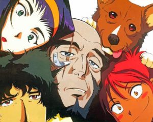 Cowboy Bebop paint by numbers