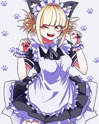 Cute Toga paint by numbers