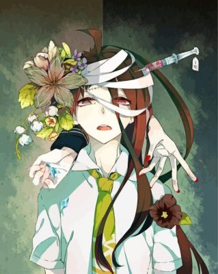 Danganronpa Hajime Hinata Paint by numbers