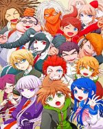 Danganronpa The Animation Paint by numbers