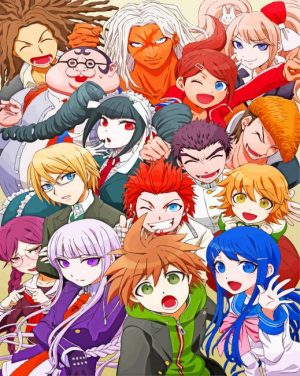 Danganronpa The Animation Paint by numbers