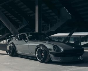 datsun fairlady car paint by numbers