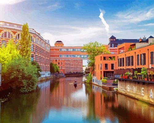 plagwitz Leipzig paint by number