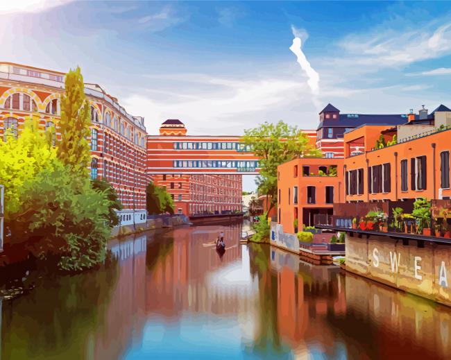 plagwitz Leipzig paint by number